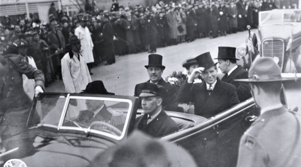  Uroczystości otwarcia polskiego pawilonu na Wystawie Światowej w Nowym Jorku w maju 1939 r.  