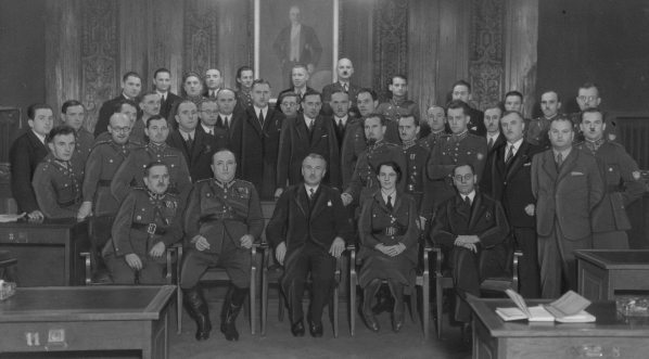  Odprawa komendantów Śląskiego Związku Strzeleckiego w Katowicach 18.12.1934 r.  