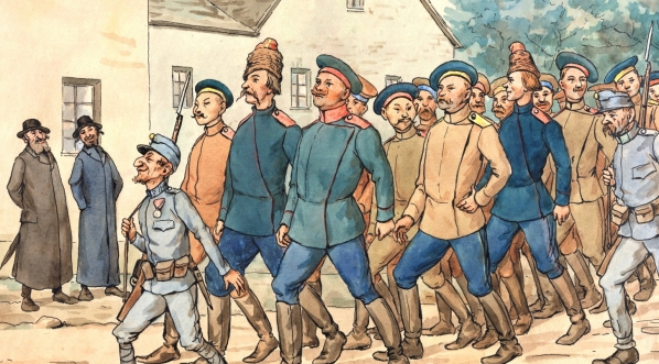  "Jeńcy rosyjscy" Józefa Kruszewskiego.  