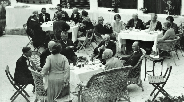 Prezydent Ignacy Mościcki w gościnie u profesora Kazimierza Klinga we wsi Wydrna, 21.07.1929 r.  