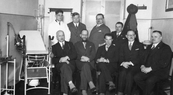  Otwarcie ośrodka zdrowia dla członków Związku Inwalidów Wojennych RP w Poznaniu w 1933 r.  