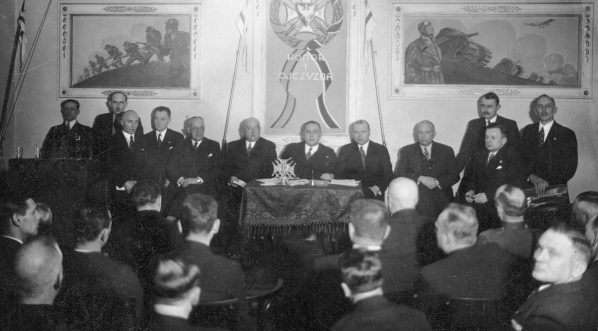  Zebranie warszawskiego koła Związku Oficerów Rezerwy RP w Warszawie 25.02.1935 r.  