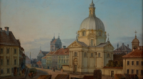  "Rynek Nowomiejski z Kościołem Sakramentek" Jana Seydlitza.  