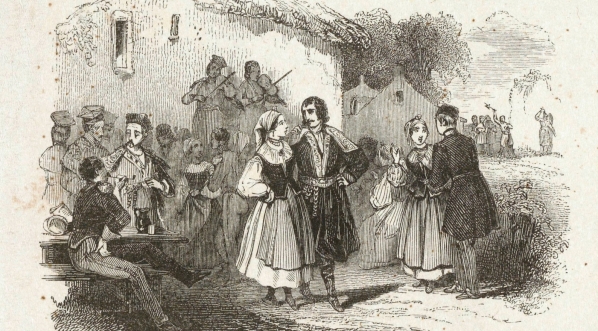  "Krakowiak, taniec narodowy ludu polskiego".  