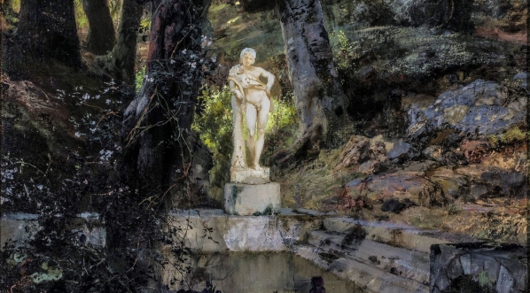  "Sadzawka fauna" Henryka Siemiradzkiego.  