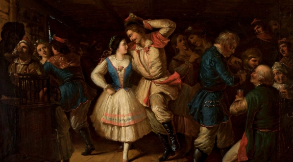  "Krakowiak w karczmie" Władysława Bakałowicza.  