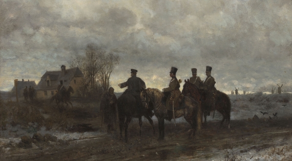  "Patron polski w 1830 roku" Maksymiliana Gierymskiego.  