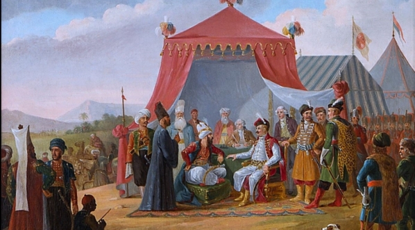  "Marszałek konfederacji barskiej Michał Hieronim Krasiński przyjmuje dostojnika tureckiego" Januarego Suchodolskiego.  