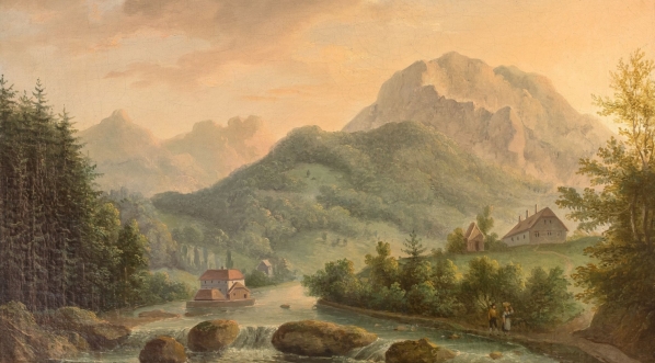  "Nad potokiem" Antoniego Lange.  