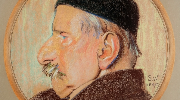  "Portret Kazimierza Stankiewicza, wuja artysty" Stanisława Wyspiańskiego.  