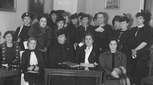  Zjazd delegatek Zjednoczenia Kobiet Słowiańskich w Warszawie 20.02.1938 r.  
