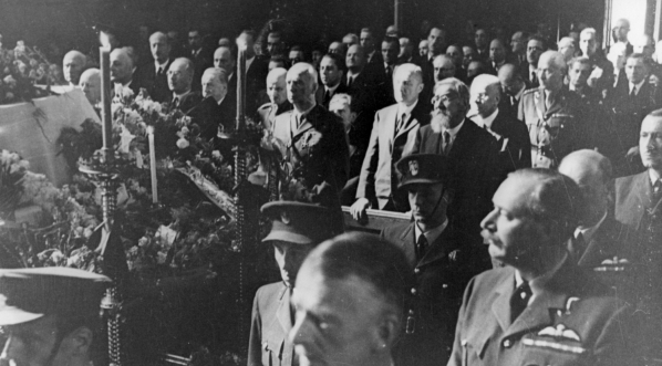  Pogrzeb gen. Władysława Sikorskiego w Newark, 16.07.1943 r.  