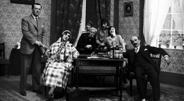  Przedstawienie "Czarujący emeryt" Wincentego Rapackiego  w Teatrze Miejskim im. Juliusza Słowackiego w Krakowie w październiku 1930 roku.  