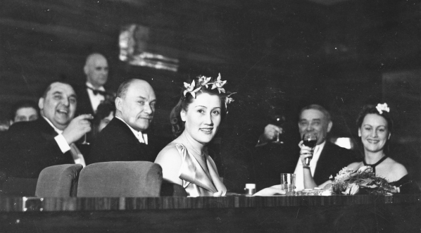  Bal filmu polskiego w Warszawie 27.01.1939 roku.  