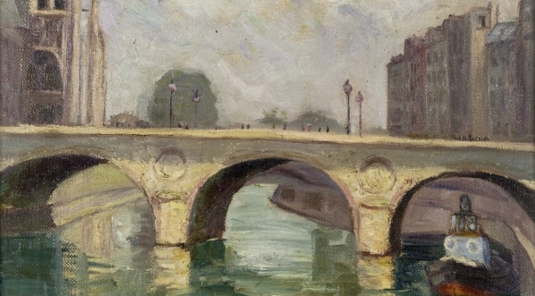  "Widok paryski" Ignacego Pinkasa.  