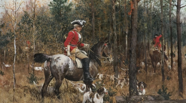  "W czasie polowania" Alfreda Wierusza-Kowalskiego.  