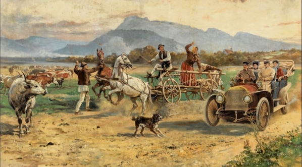  "Pierwszy mercedes w Polsce" Tadeusza Ajdukiewicza.  