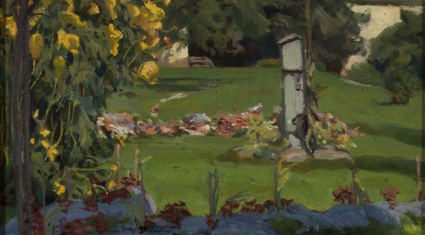  "Park fragment" Bronisław Kowalewski.  