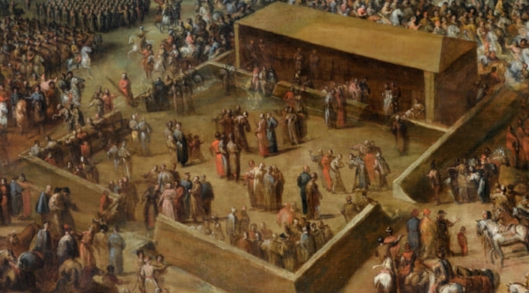  "Elekcja Augusta II Sasa na króla Polski" Jana Piotra Norblina.  