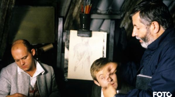  Realizacja filmu "Czarny wąwóz" w 1989 roku.  