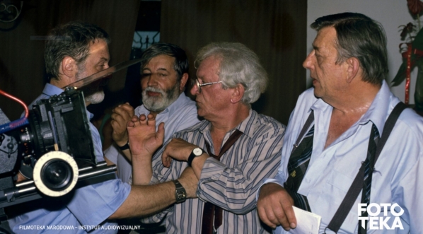  Realizacja filmu "Do widzenia wczoraj" w 1993 roku.  