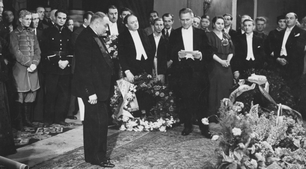  Jubileusz 35-lecia pracy aktorskiej Stefana Jaracza w Teatrze Wielkim w Warszawie 1.07.1935 r.  