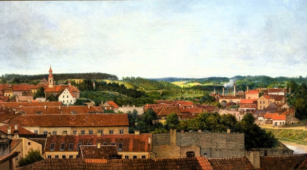  "Widok Wilna" Wincentego Sleńdzińskiego.  