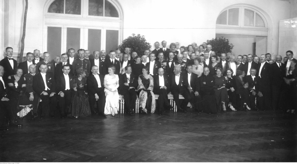  Raut z okazji otwarcia plant im. Mariana Zyndrama Kościałkowskiego w Białymstoku we wrześniu 1935 roku.  