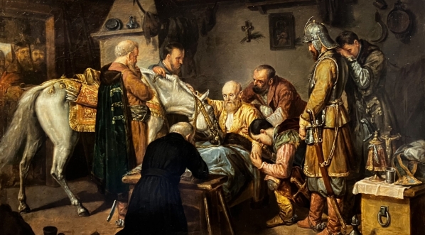  "Śmierć Stefana Czarnieckiego" Jana Tabińskiego.  