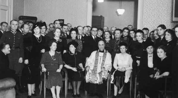  Poświęcenie wnętrz Automobilklubu Wielkopolskiego w Poznaniu, 12.12.1937 r.  