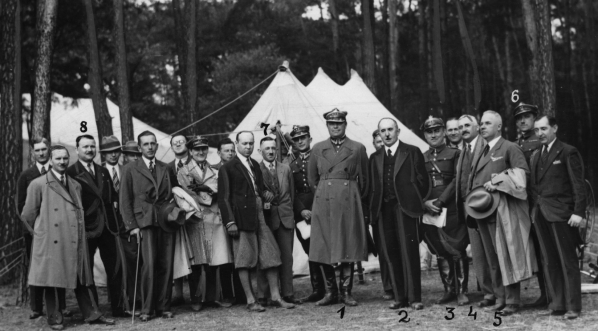  Obóz Wychowania Fizycznego i Przysposobienia Wojskowego pod Stęszewem w lipcu 1932 roku.  