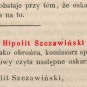 Hipolit Szczawiński h. Prawdzic