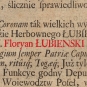 Florian Łubieński h. Pomian