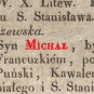Michał Brzostowski h. Strzemię