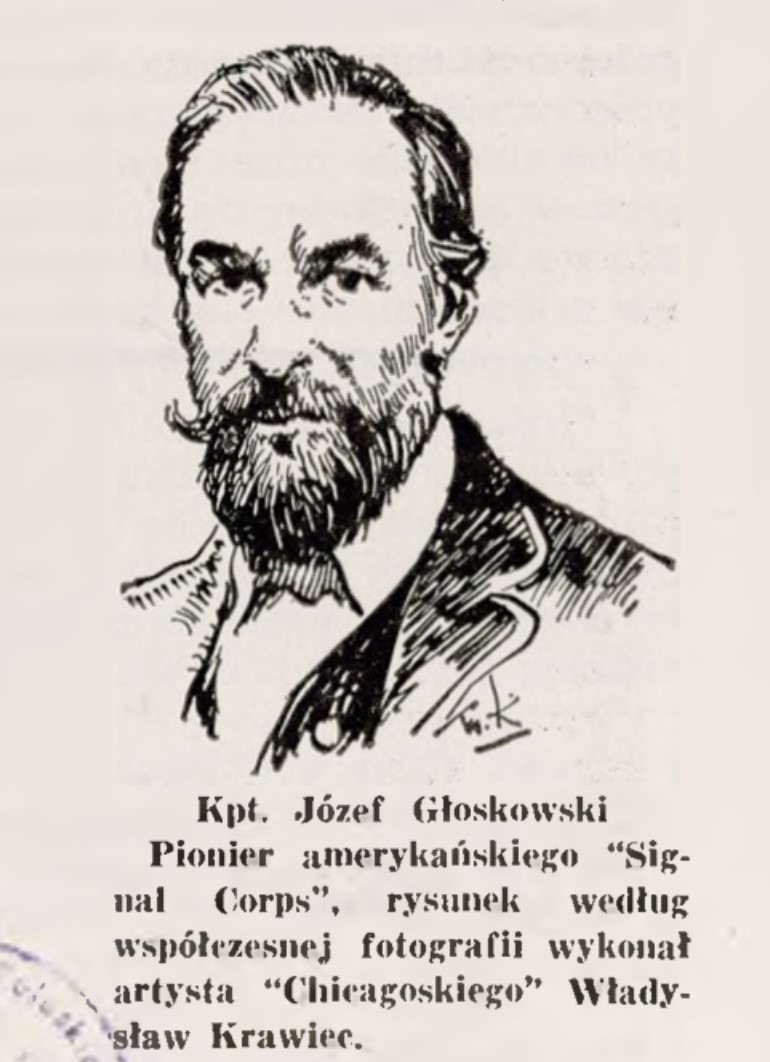 Kpt. Józef Głoskowski - Pionier amerykańskiego 
