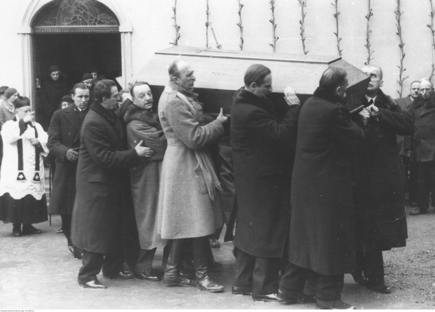 Pogrzeb hrabiego Zdzisława Tarnowskiego w listopadzie 1937 roku.