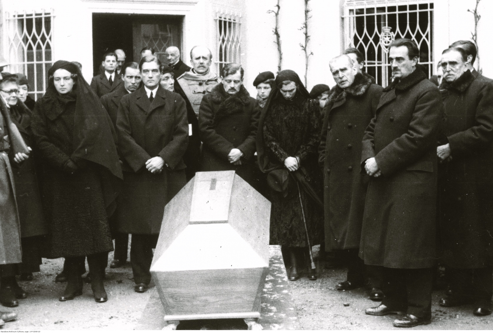 Pogrzeb hrabiego Zdzisława Tarnowskiego w listopadzie 1937 roku.