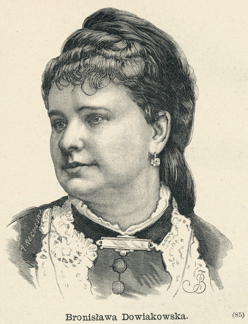 Bronisława Dowiakowska.