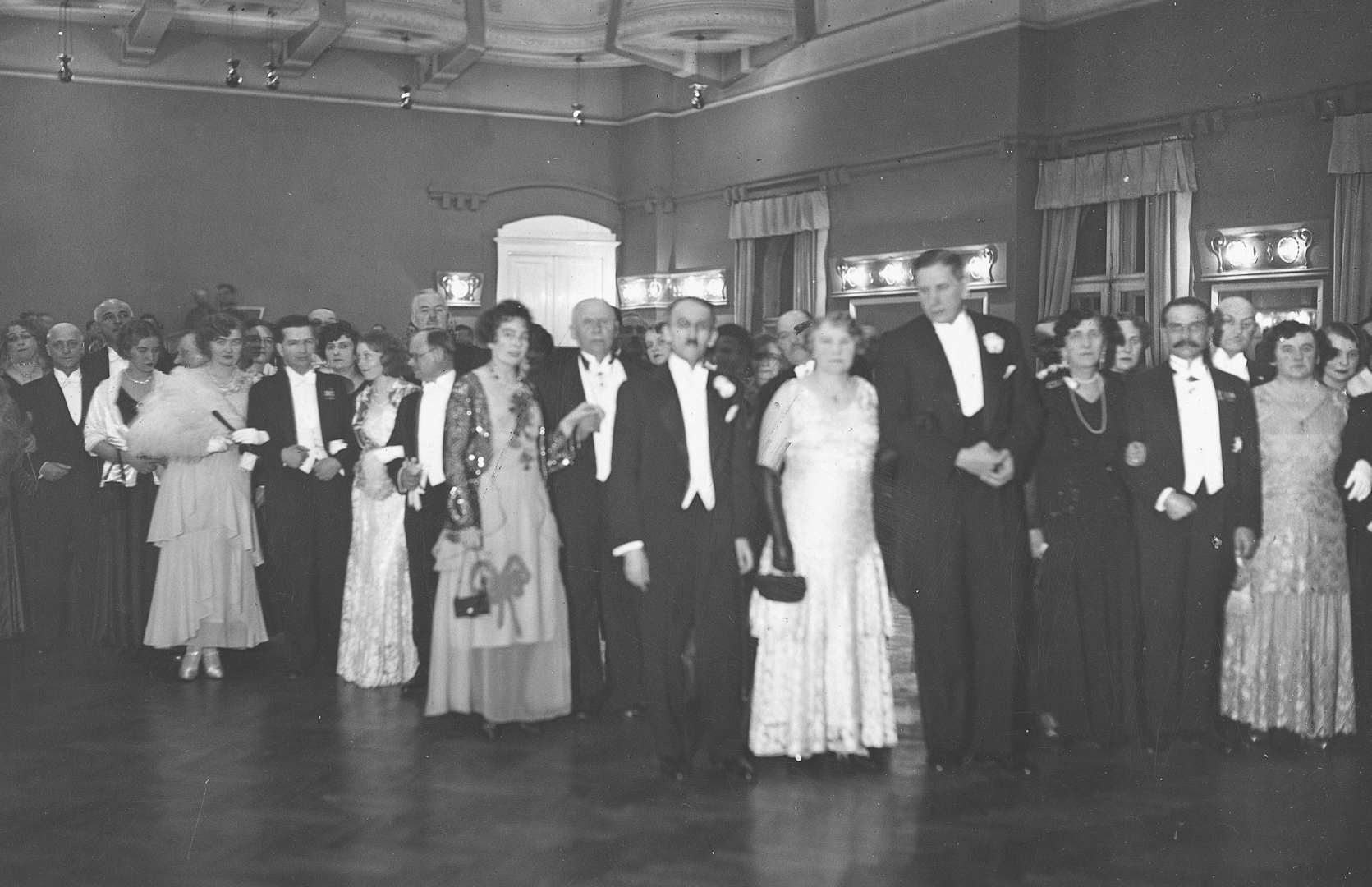 Bal prasy w Krakowie w lutym 1932 roku.